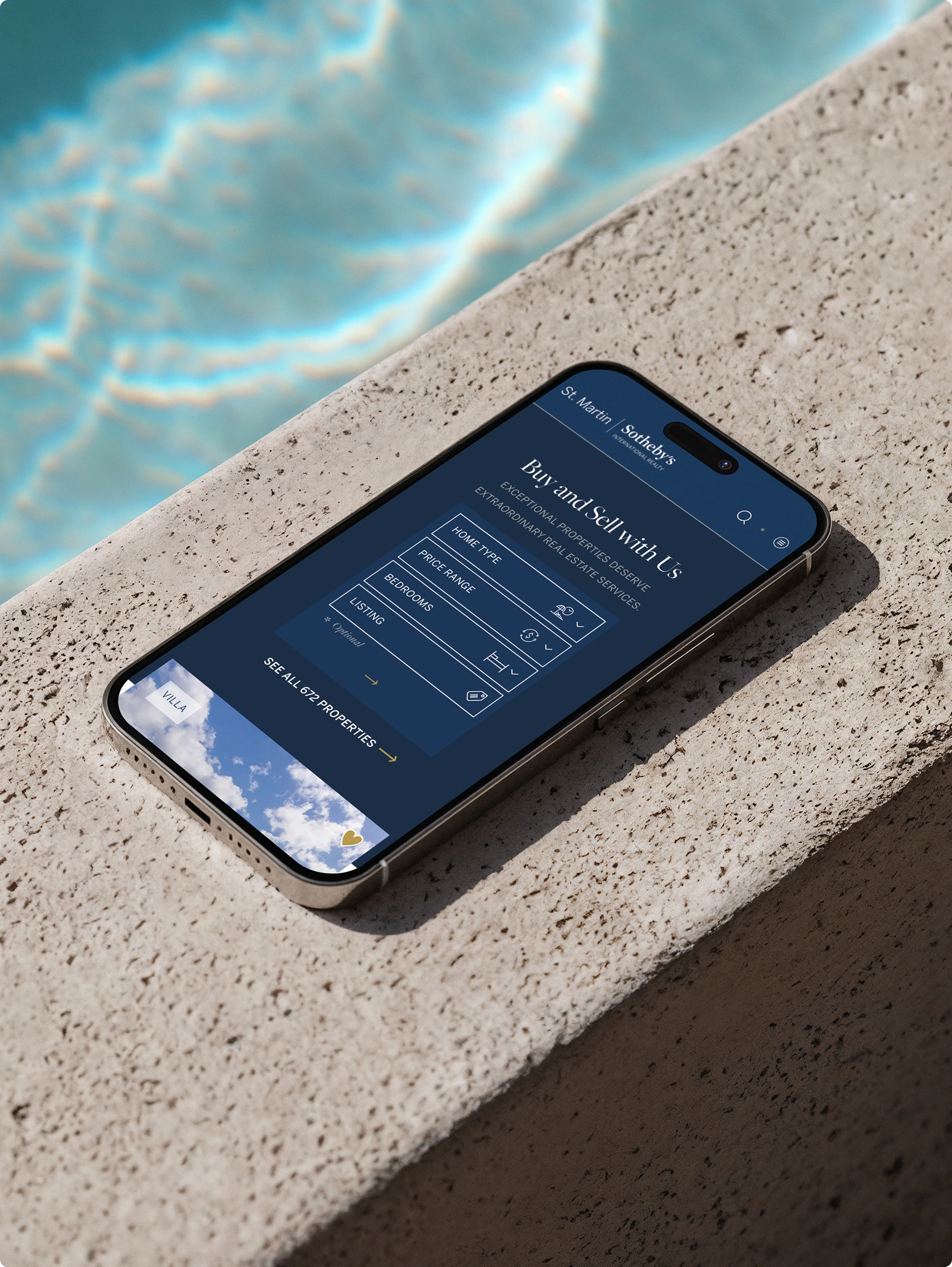 St. Martin Sotheby's digital design